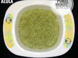 "Puree Brokoli" MPASI 6 Bulan