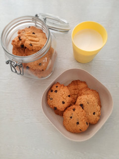 Foto resep Oat Choco Cookies (Oat Instant)