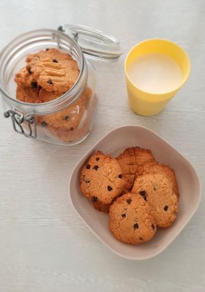 Foto resep Oat Choco Cookies (Oat Instant)