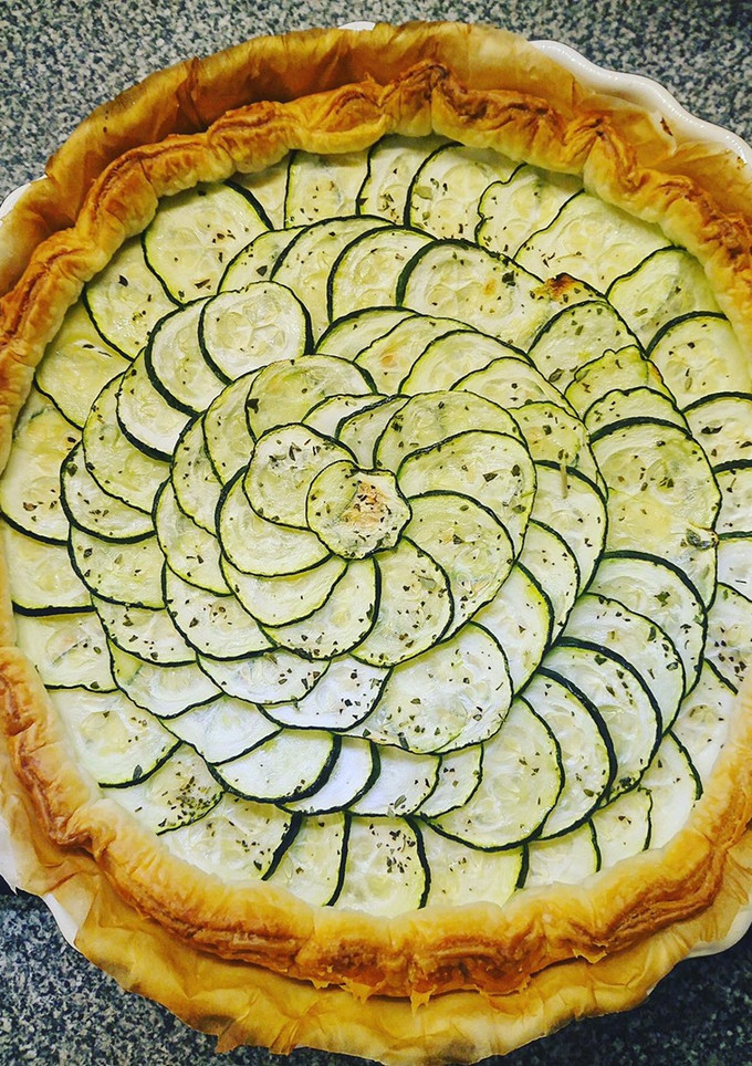 Zucchini-Tarte Rezepthauptbild