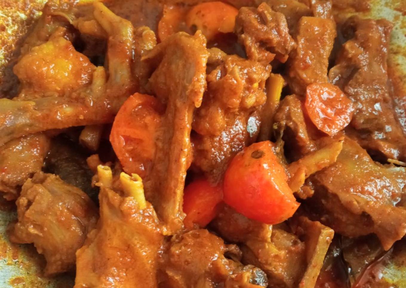Rica-rica daging bebek