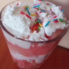 A picture of My mid day desserts.