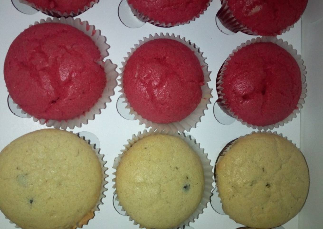 Plain cup cakes