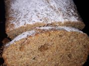 Una foto de budin integral