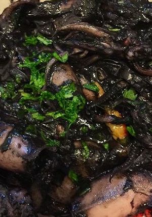 Foto resep Cumi masak hitam