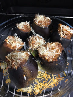 Una foto de Berenjenas rellenas