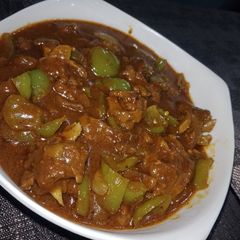 A picture of Mutton jelfrezi...