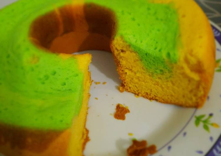 Resep: Bolu pandan panggang kekinian