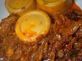 Moi moi and Onion Sauce 🧆