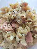 Makaroni Carbonara tanpa susu