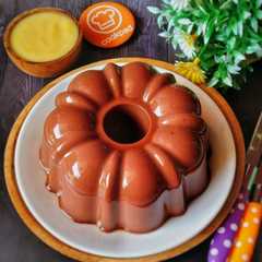 Puding Coklat Vla Vanila-レシピのメイン写真