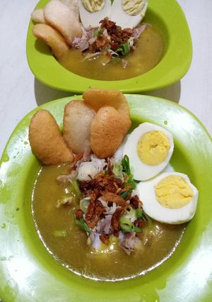 Foto resep Bubur ayam sehat sederhana
