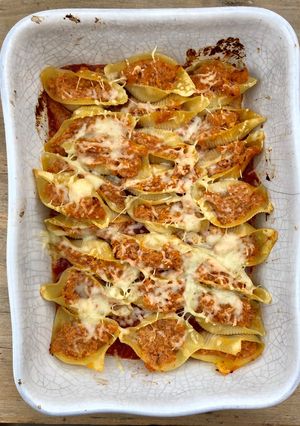 Une photo de Conchiglioni farcis au veau