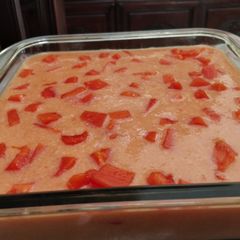 A picture of Fresh Papaya Pudding.