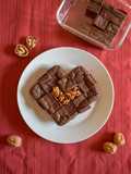 Brownie ovo-vegetariano para San Valentín 🍫❤