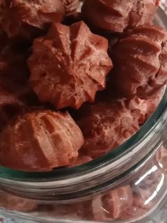 Foto resep Kue sus kering red velved