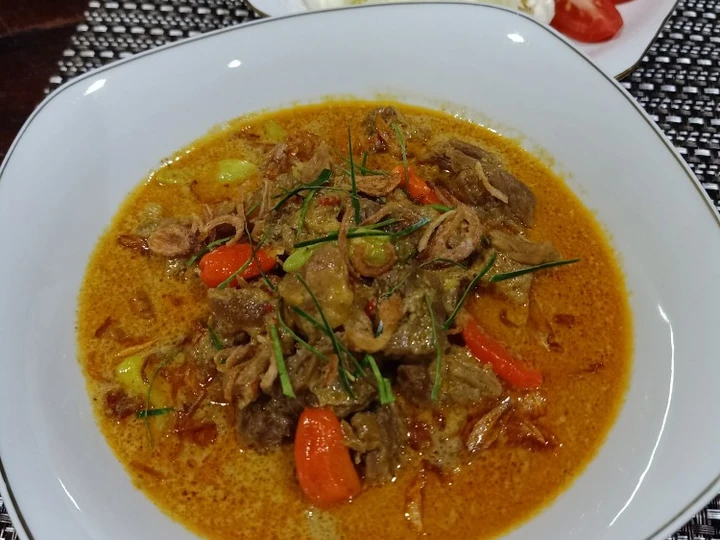 Langkah Gampang Membuat Resep Gule Daging Sapi yang Lezat Sekali Anti Ribet, Sempurna