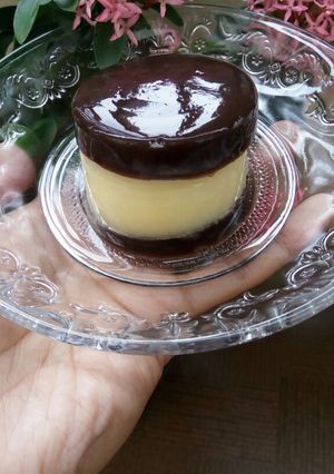 Foto resep Puding jagung coklat