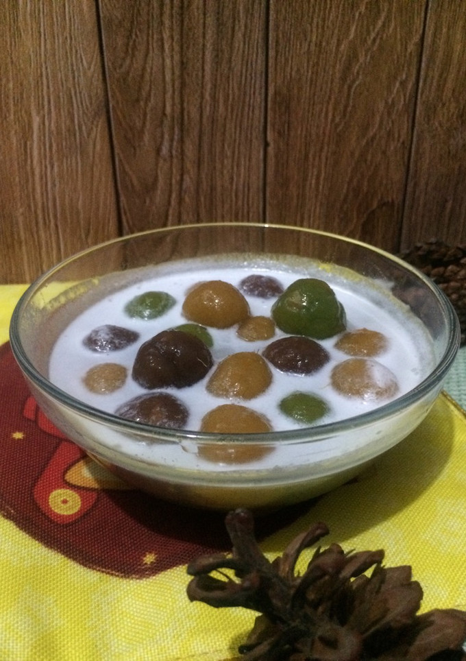 Foto resep Kolak biji salak / candil ubi rainbow