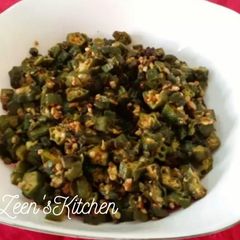 A picture of Simple Okra Fry.