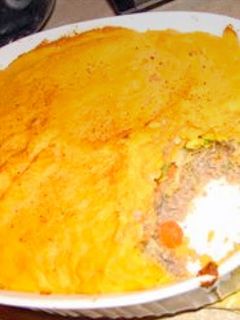 A picture of Turkey Sweet-Potato Shepherd's Pie.