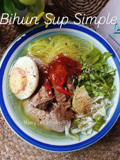Gambar Bihun Sup