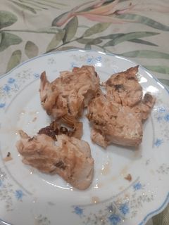 Una foto de Salmón al limón