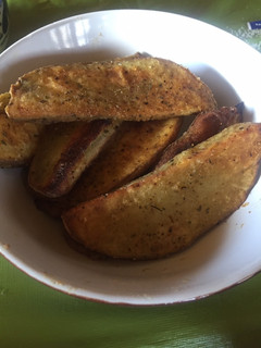 Una foto de Papas choras
