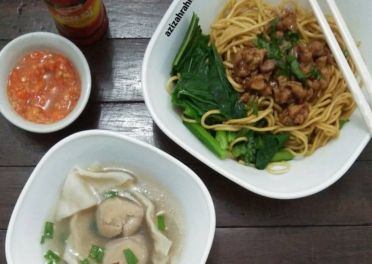 Resep Mie yamin yang Enak Banget