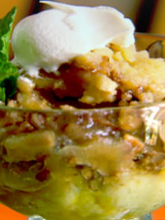 A picture of Bread Pudding - Raisin/Pecan.
