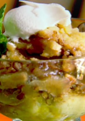 A picture of Bread Pudding - Raisin/Pecan.