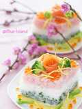 Hinamatsuri Sushi: Hishimochi Style