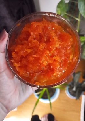 عکسی از دستور مربا هویج