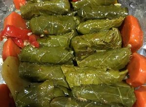 صورة لوصفة محشي ورق العنب