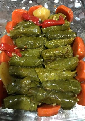 صورة لوصفة محشي ورق العنب