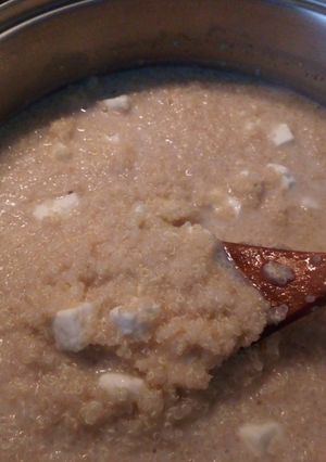 Una foto de Pesque de quinoa fácil
