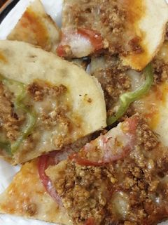 صورة لوصفة بيتزا بالدجاج 🍕