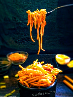 হাক্কা চাউমিন (hakka chow mein recipe in Bengali) রেসিপির প্রধান ছবি