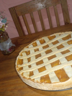 Una foto de Pastafrola de dulce de batata riquísima 😋