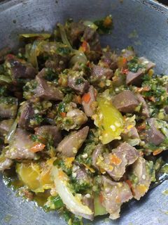 Foto resep Lidah Sapi Cabe Hijau
