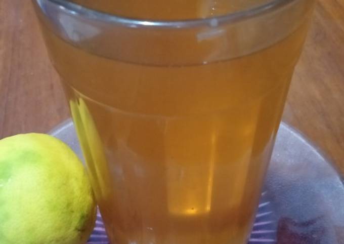 Standar Bagaimana cara bikin Teh Lemon Madu yang nagih banget