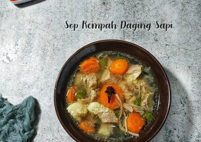 Cara membuat Sop Rempah Daging Sapi Cara membuat Sop Rempah Daging Sapi