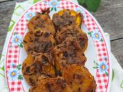 Gambar pisang goreng coklat meses