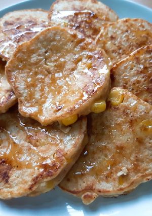 รูปของ Overnight Oat Corn Egg Pancake