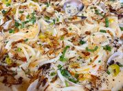 Una foto de pasta leche de coco