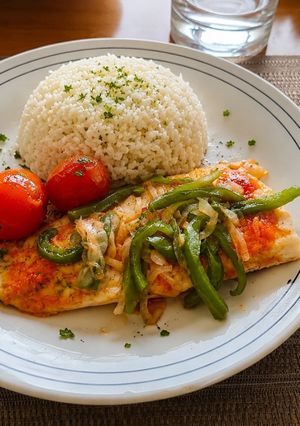 Una foto de Pescado al horno