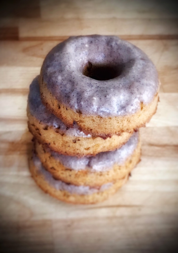 Una foto de Donuts de batata y canela