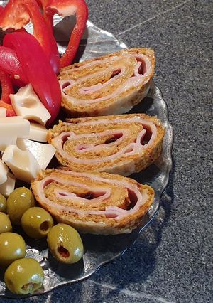 Cukkinis tekercs recept fotója