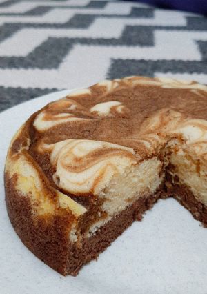 Foto resep Bolu Marmer Tiramisu