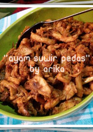 Foto resep Ayam Suwir Pedas